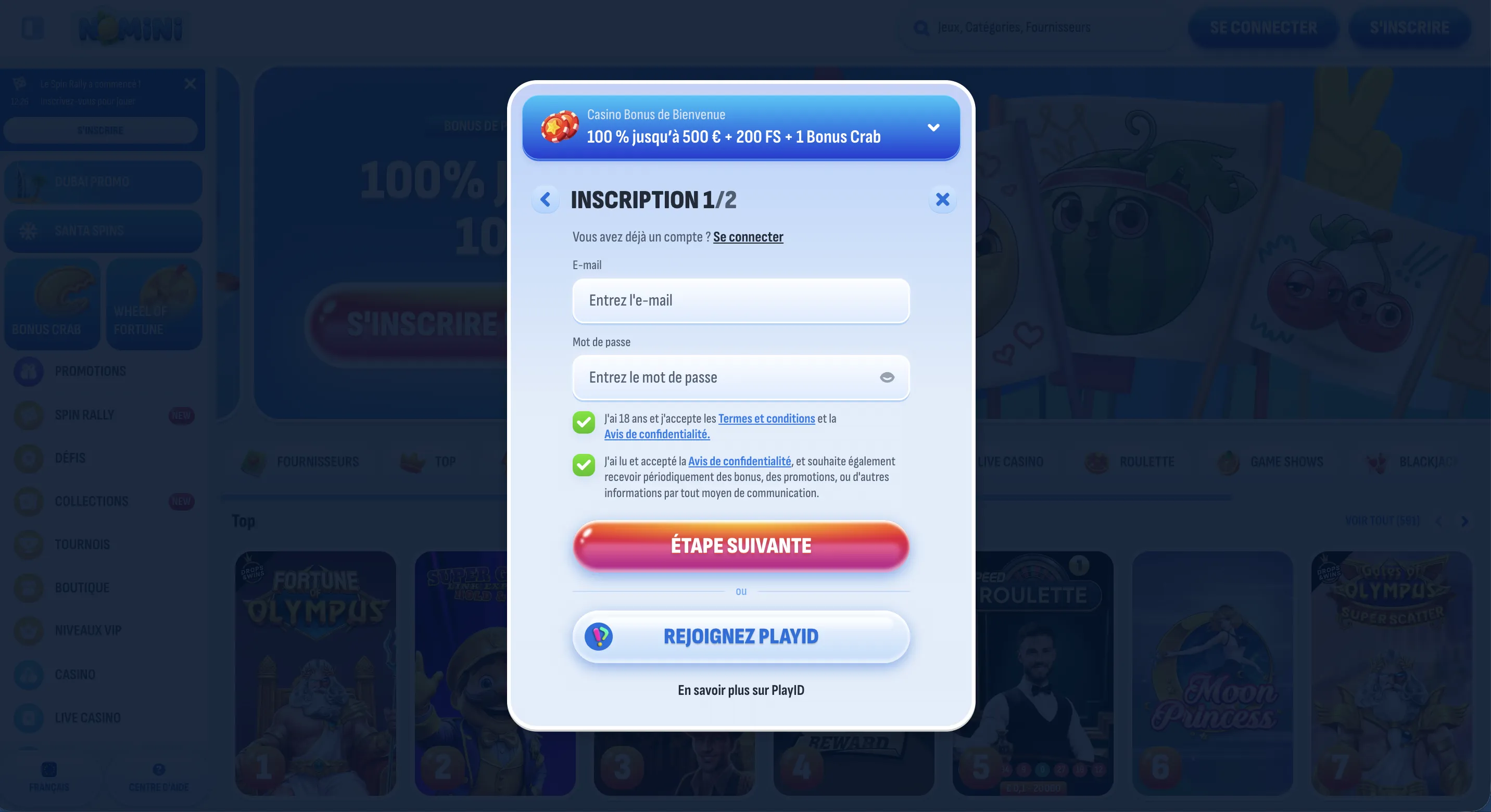 Comment créer un compte sur un casino avec Paysafecard et commencer à jouer?
